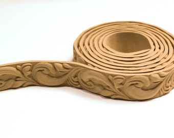 Wooden trim 215 Χ 3 cm - Bending model - Flexible - Wood decoration - Wooden Furniture Moulding