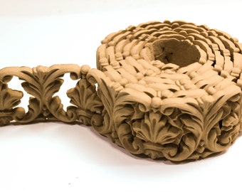 Wooden trim 215 Χ 5.5 cm - Bending model - Flexible - Wood decoration - Wooden Furniture Moulding