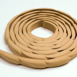 Wooden trim 215 Χ 1.2 cm - Bending model - Flexible - Wood decoration - Wooden Furniture Moulding