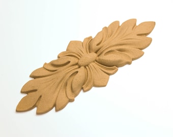 3 Pieces Flower - Bending model - Flexible - Wood decoration - Wooden Furniture Moulding