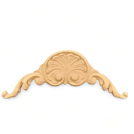 4 Modanature In Legno Intagliato Per Mobili - Decorazione Angolare Stile Europeo, 6x6 Cm - Foto 10