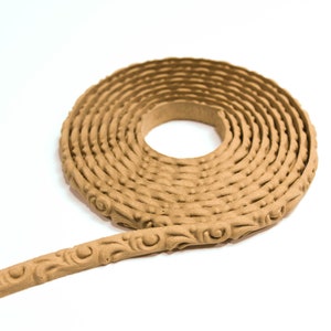 Wooden trim 215 Χ 0.8 cm - Bending model - Flexible - Wood decoration - Wooden Furniture Moulding