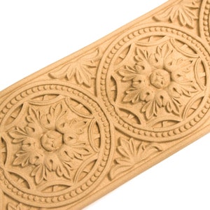 Wooden trim 215 Χ 7 cm Bending model Flexible Wood decoration Wooden Furniture Moulding image 4