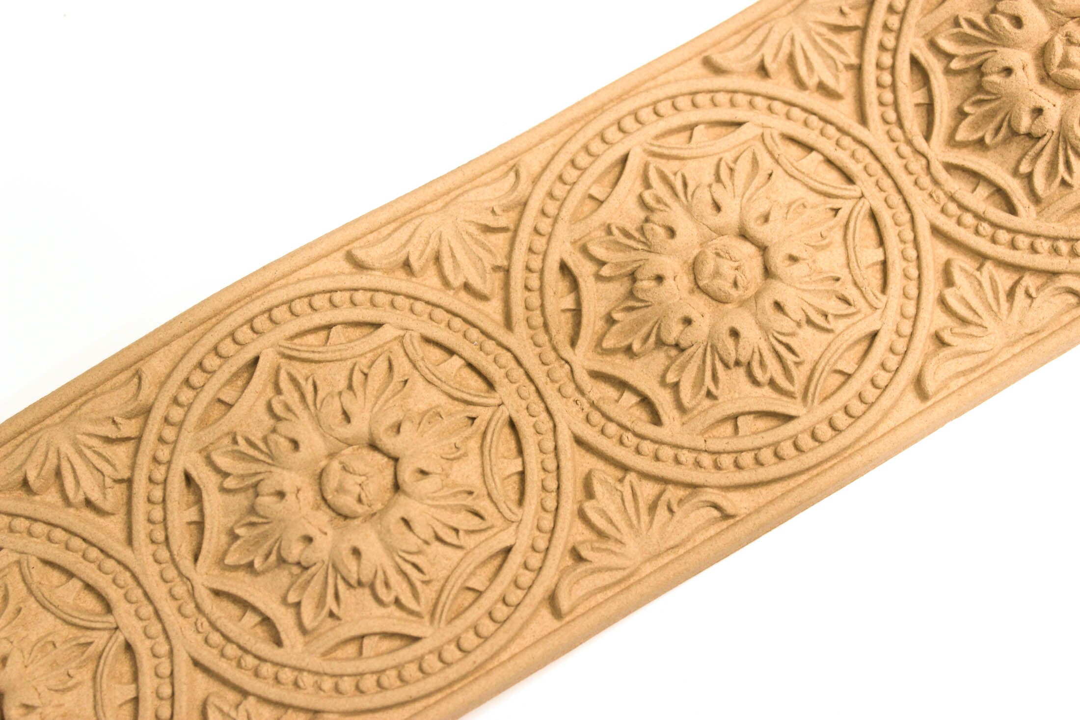 Moulure décorative meuble & cadre Fleur de Lys fleuri 8,5x5,8cm