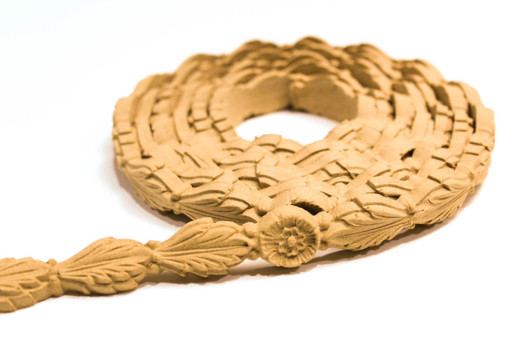 Wooden trim 215 Χ 1 cm - Bending model - Flexible - Wood decoration - Wooden Furniture Moulding