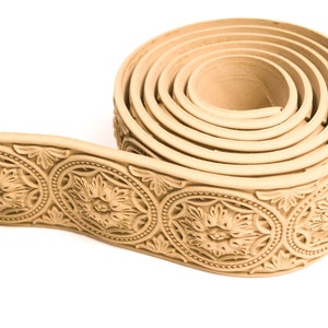 Wooden trim 215 Χ 7 cm Bending model Flexible Wood decoration Wooden Furniture Moulding image 5