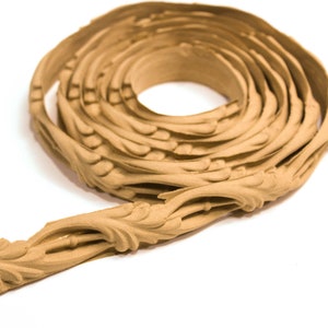 Wooden trim 215 Χ 2 cm - Bending model - Flexible - Wood decoration - Wooden Furniture Moulding