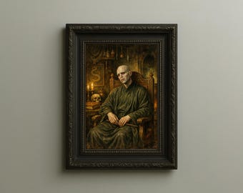 Voldemort - Impresión de paisaje fantástico estilo hechiceros durmientes (descarga digital)