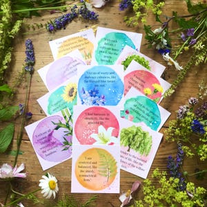 Nature quote affirmation set