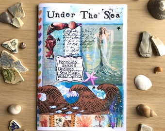 Under the Sea zine, Mermaids, Undines, Seaweed