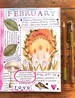 February  zine, folklore, nature, animals, herbal remedies, moon, plants, flowers, earth witch,, seasonal zine. 