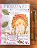 February  zine, folklore, nature, animals, herbal remedies, moon, plants, flowers, earth witch,, seasonal zine. 