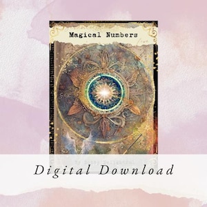 Digitale download van Magical Numbers-zine