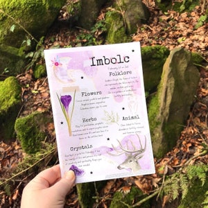 Imbolc booklet/zine for Springtime