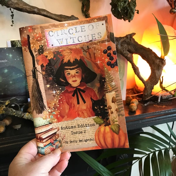 Circle of witches Autumn edition zine, issue 2 seasonal magazine