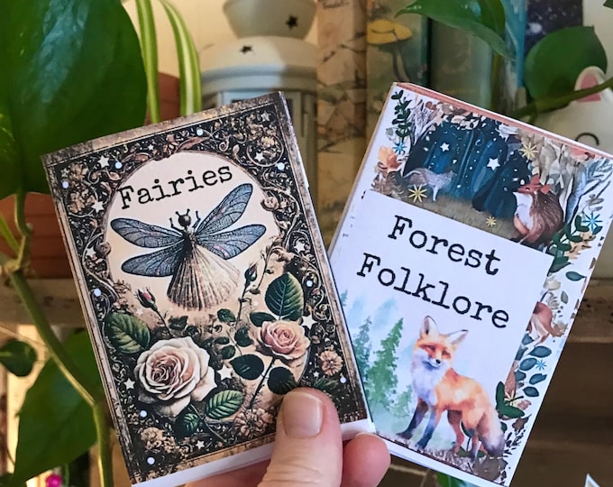 Little Fairy And Forest Zines, Cottagecore Mini Folklore Zine