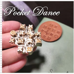 Luxe modesymbool messingstempel voor leerambachten, hittepersstempel, lederen stempelstempel voor leerwerk en houtreliëf
