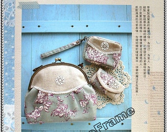 Tutorial Book  (Gift Crafts Happiness) for purse making with Patterns