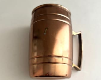 Vintage Copper / Stainless Tankard Metal Drinkware