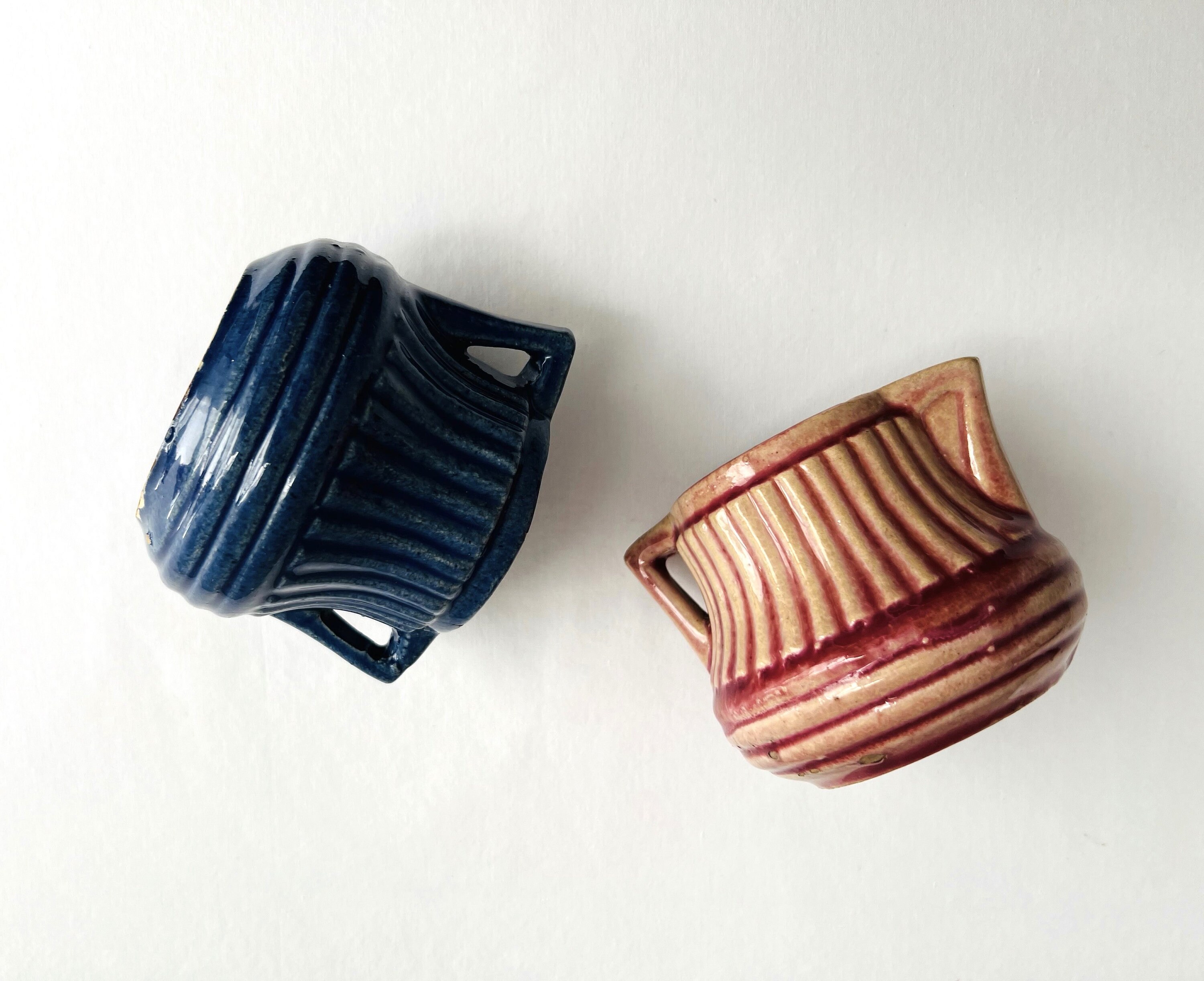 Mccoy Pink Blue Bowl - Etsy Mccoy Pink Blue Bowl - Etsy