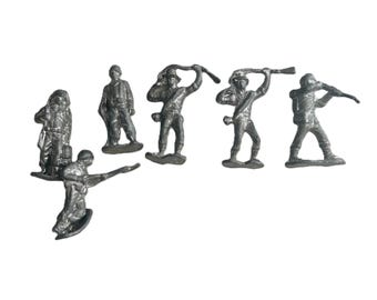 Vintage Metal Toy Soldiers