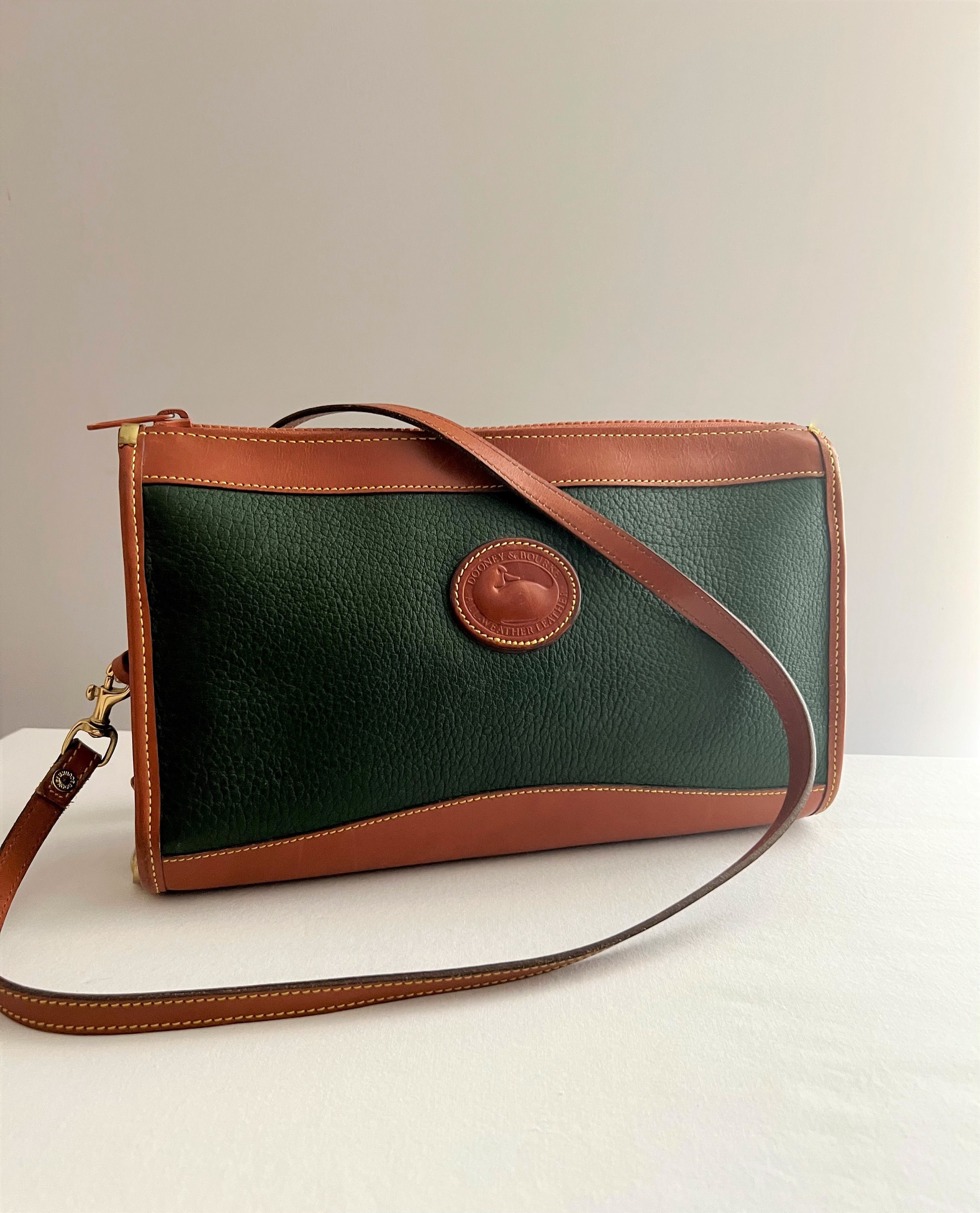 Dooney & Bourke - Pebble Leather Camera Crossbody Bag - Mushroom Brown