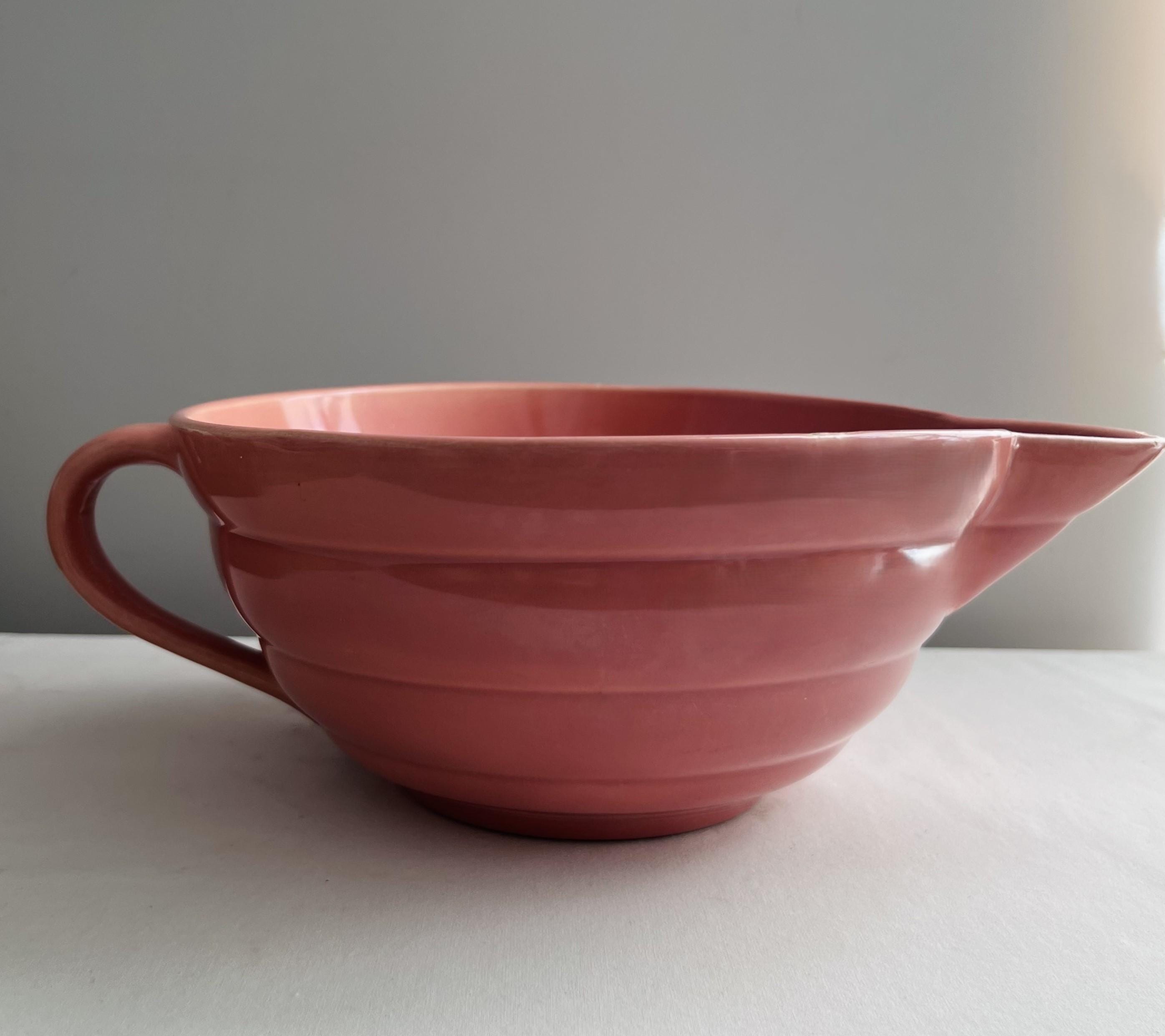 Pink Bauer Pottery - Etsy