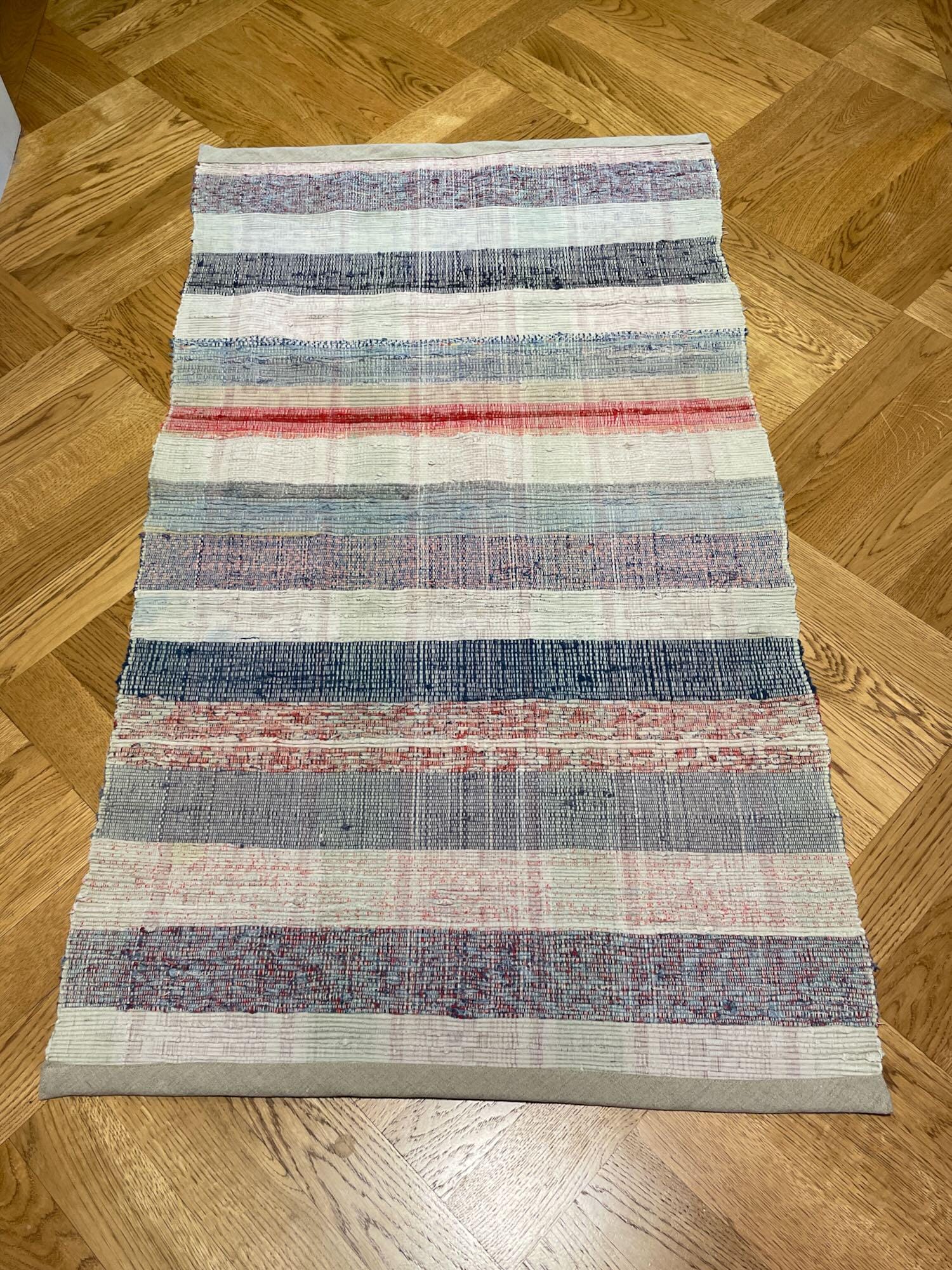 大判3m80★ハンガリアンビンテージラグ　ハンガリーラグ　フランスビンテージ Hungarian rag rug - Etsy 日本