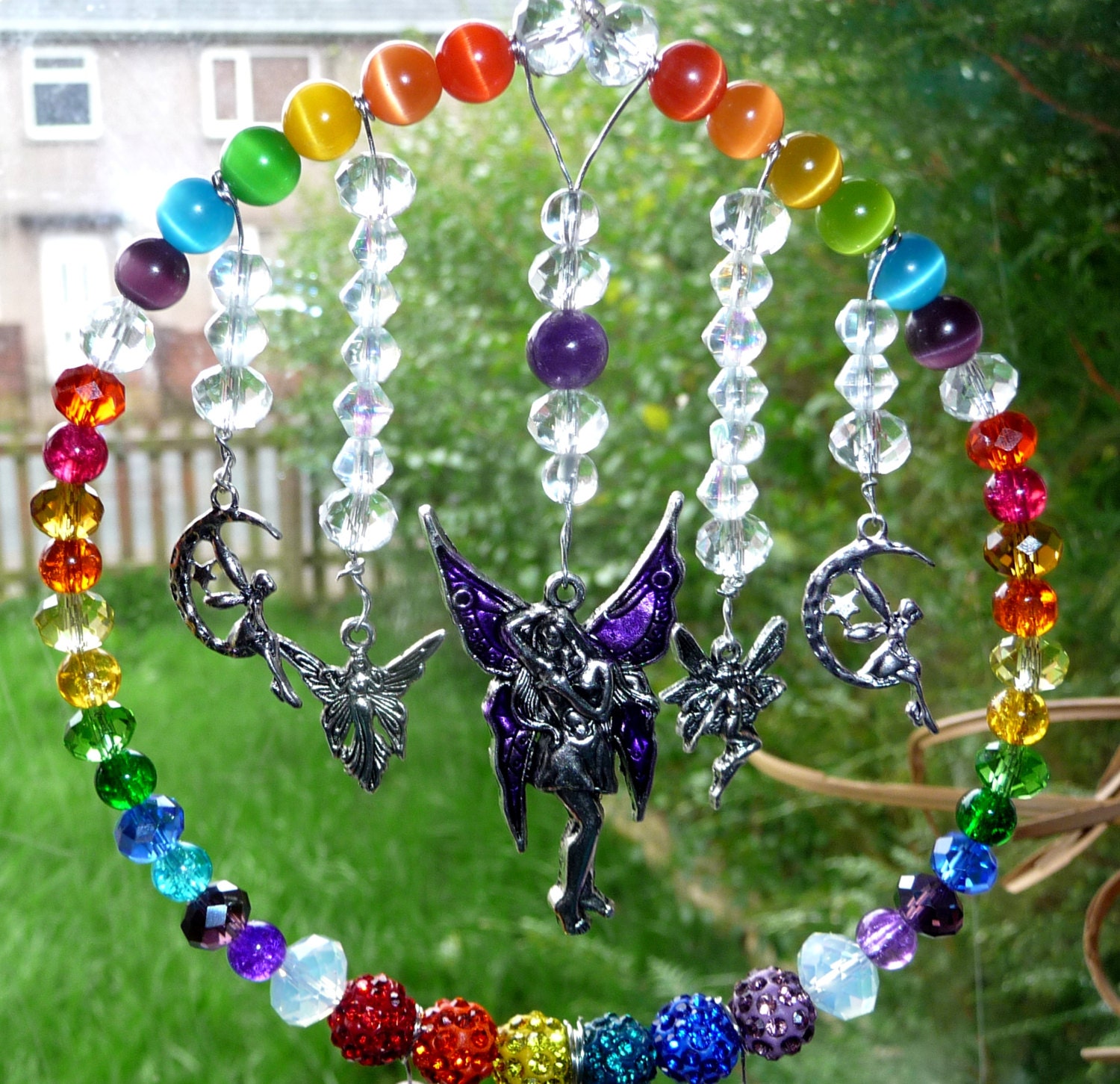 Fairy Crystal SunCatcher Etsy