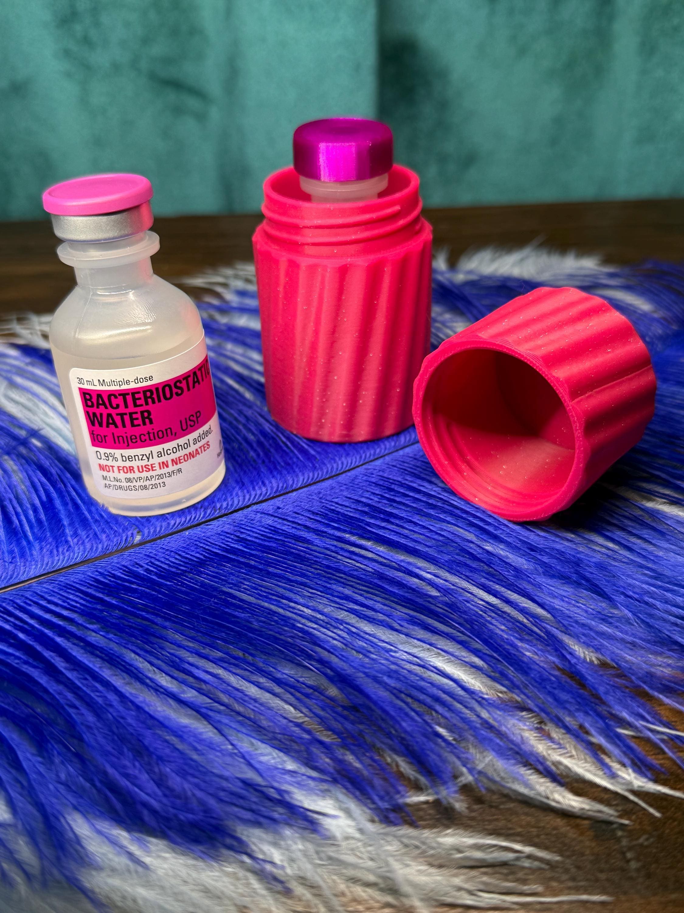 3D Printed Bacteriostatic Water Case: 30 Ml Reconstitution Holder - Etsy 3D Printed Bacteriostatic Water Case: 30 Ml Reconstitution Holder - Etsy