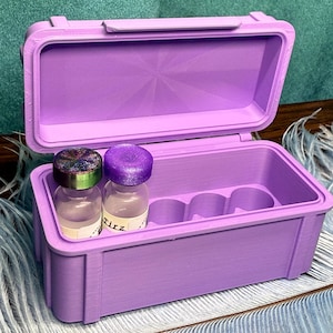 3 ml Vial Holder : Holds 10 vials of Peptides, Insulin etc