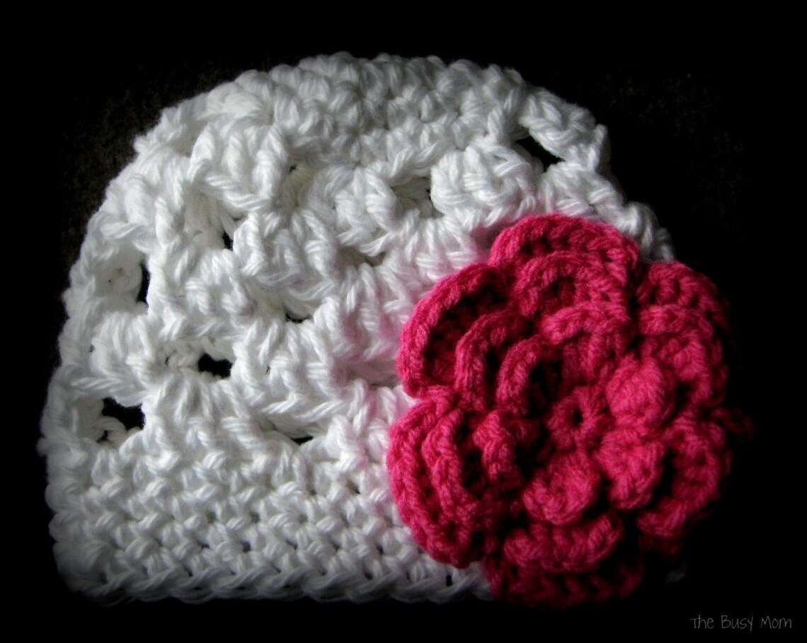 Spring Beanie CROCHET PATTERN - Spring Fling Beanie - Quick and Easy - All Sizes ...
