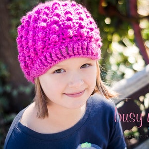 CROCHET Hat PATTERN Knobby Noggin Newsboy ALL Sizes included Preemie to adults Easy pdf 123 image 5