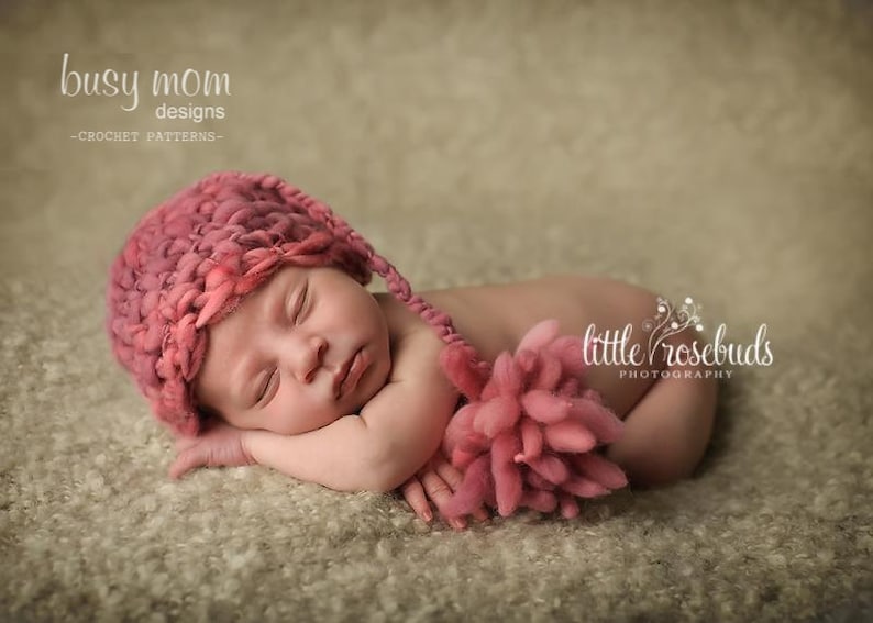 Crochet Pattern - Land of Nod Sleeper Cap - Easy/Beginner Hat Pattern by Busy Mom Designs