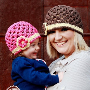 CROCHET Hat PATTERN Spring Fling Beanie Quick and Easy All sizes included PDF 101 Sell what you Make image 4