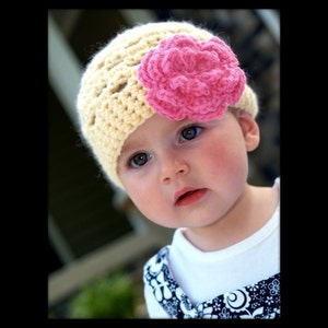 CROCHET Hat PATTERN Spring Fling Beanie Quick and Easy All sizes included PDF 101 Sell what you Make image 5