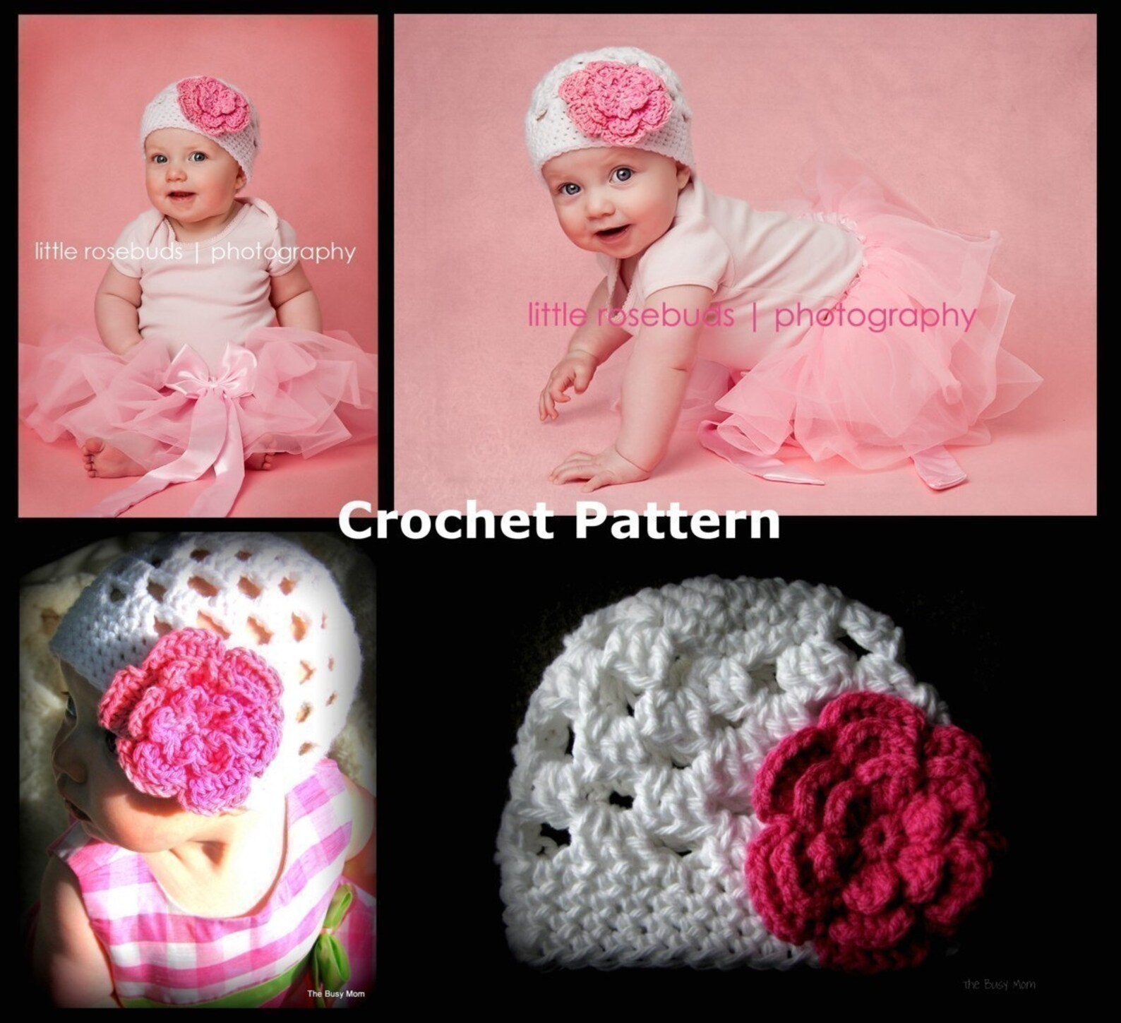CROCHET PATTERN - Spring Fling Beanie - Quick and Easy - All Sizes ...