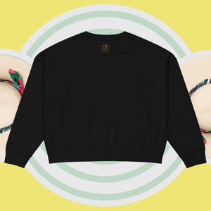 Women’s organic crew neck sweatshirt