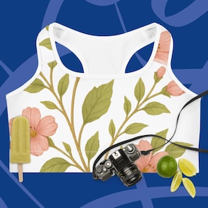 Moisture-Wicking Racerback Sports Bra - Low to Medium Impact