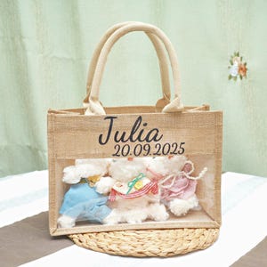 Bachelorette Gifts bag, Bridesmaid Burlap Tote Bags，Custom Burlap Bag,Personalized Burlap Gift Bag,Bridesmaid Beach Bag,Bridesmaid Proposal