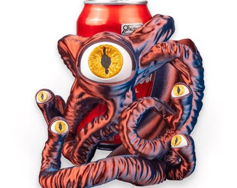 IC U - Can Holder - Unique 3D Printed Desk Drink Caddy - Fantasy Gamer Gift