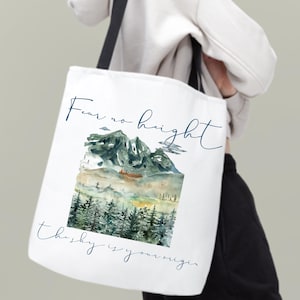 Rooted in Christ Tote Bag, Christian Bible Verse Bag, Faith-Based Gift, Religious Daily Tote, Inspirational Christian Tote for Women & Men