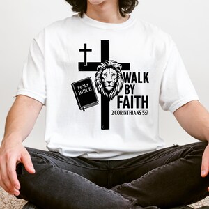 Gift For Him, Comfort Colors Bible Verse T-Shirt, Trendy Christian Clothing, Jesus Christ Shirt, Gift For Christian, Faith-Based Graphic Tee