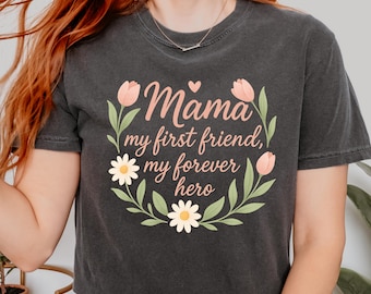 Comfort Colors Retro Mama T-Shirt, Mother's Day Gift