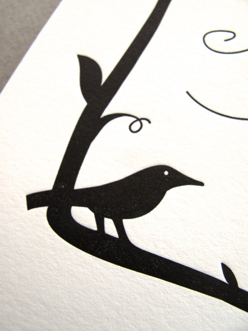 LETTERPRESS ART PRINTHours fly flowers die. New days new Etsy