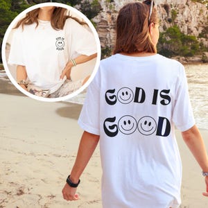 God is Good All The Time Shirt Christian Shirt Church Shirt Jesus Tee Faith Shirt For Her Christian Streetwear God Shirt Christian Apparel
