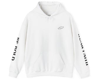 Christian Hoodie, Be Strong and Courageous, Joshua 1:9, Fleece, Unisex