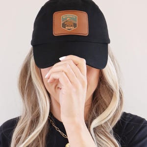 Wilderness Bound Dad Hat, Outdoor Cap, Adventure Hat, Hiking Gift, Travel Accessory, Casual Style Hat, Father&#39;s Day Gift