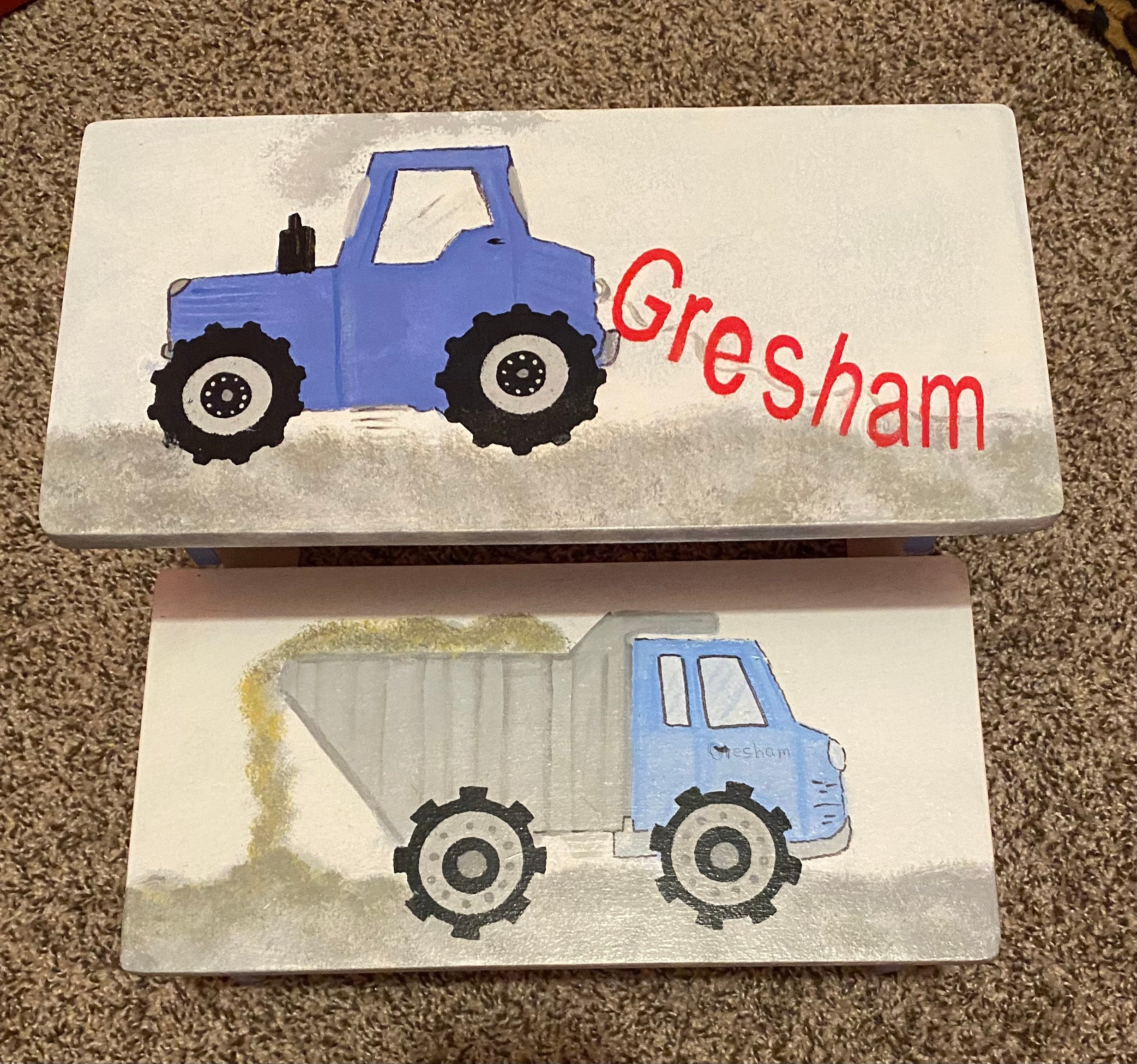Kid Truck Step Stool - Etsy