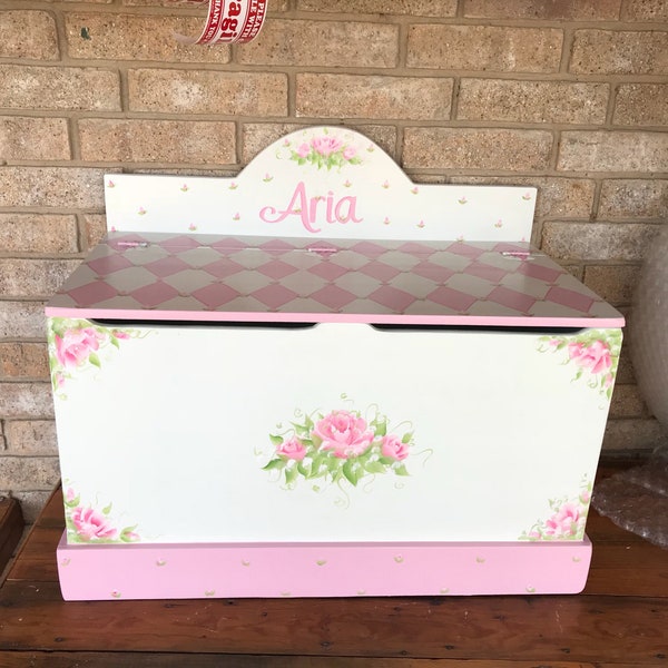 Girls Toy Box Etsy